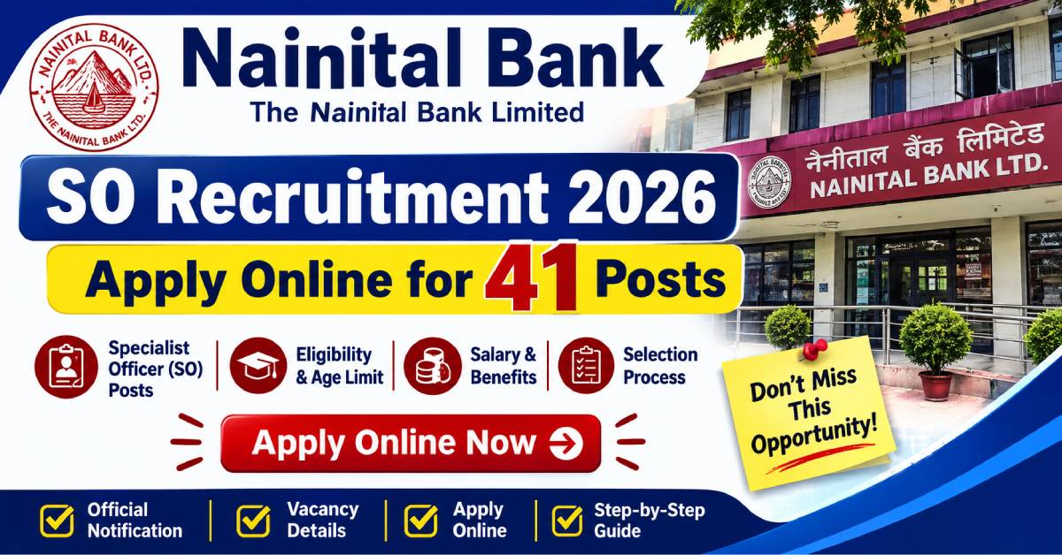 Nainital Bank SO Recruitment 2026